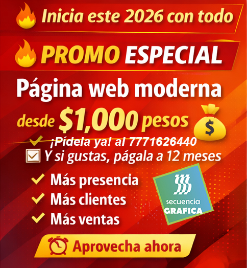 Promoción especial